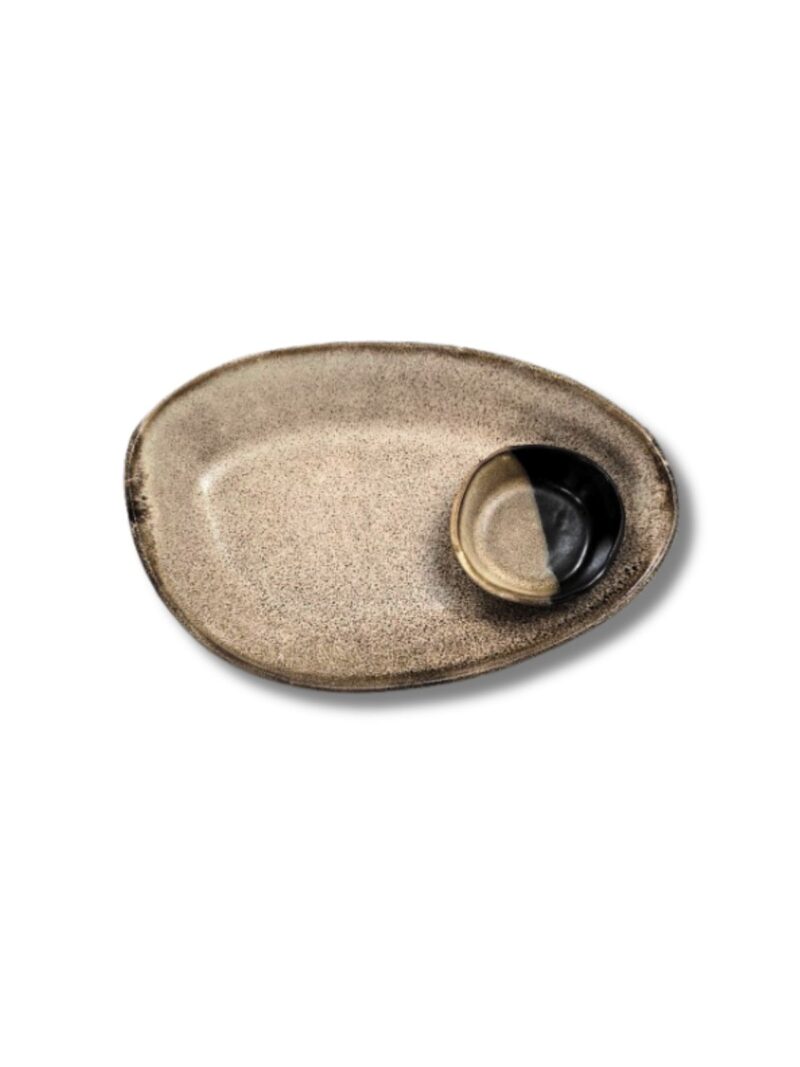 Rustic Glazed Platter