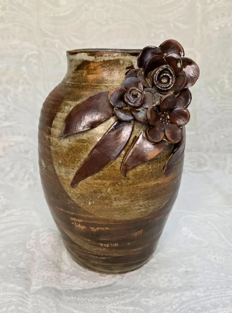 Golden Bloom Vase