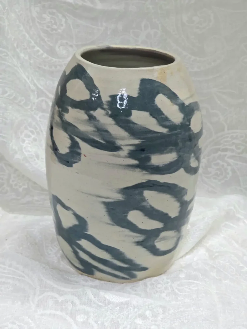 Monochrome Petals Vase
