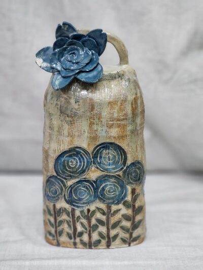 Blue Bloom Meadow Vase