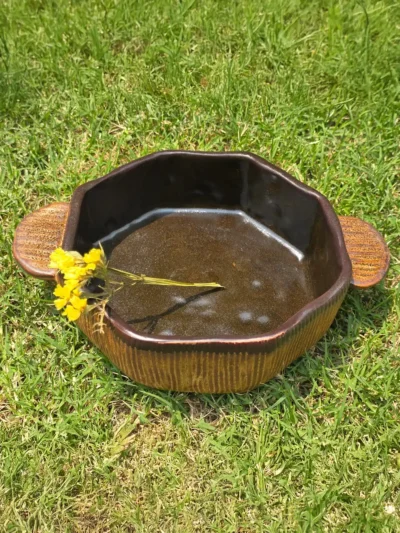 Rustic Octa Bowl